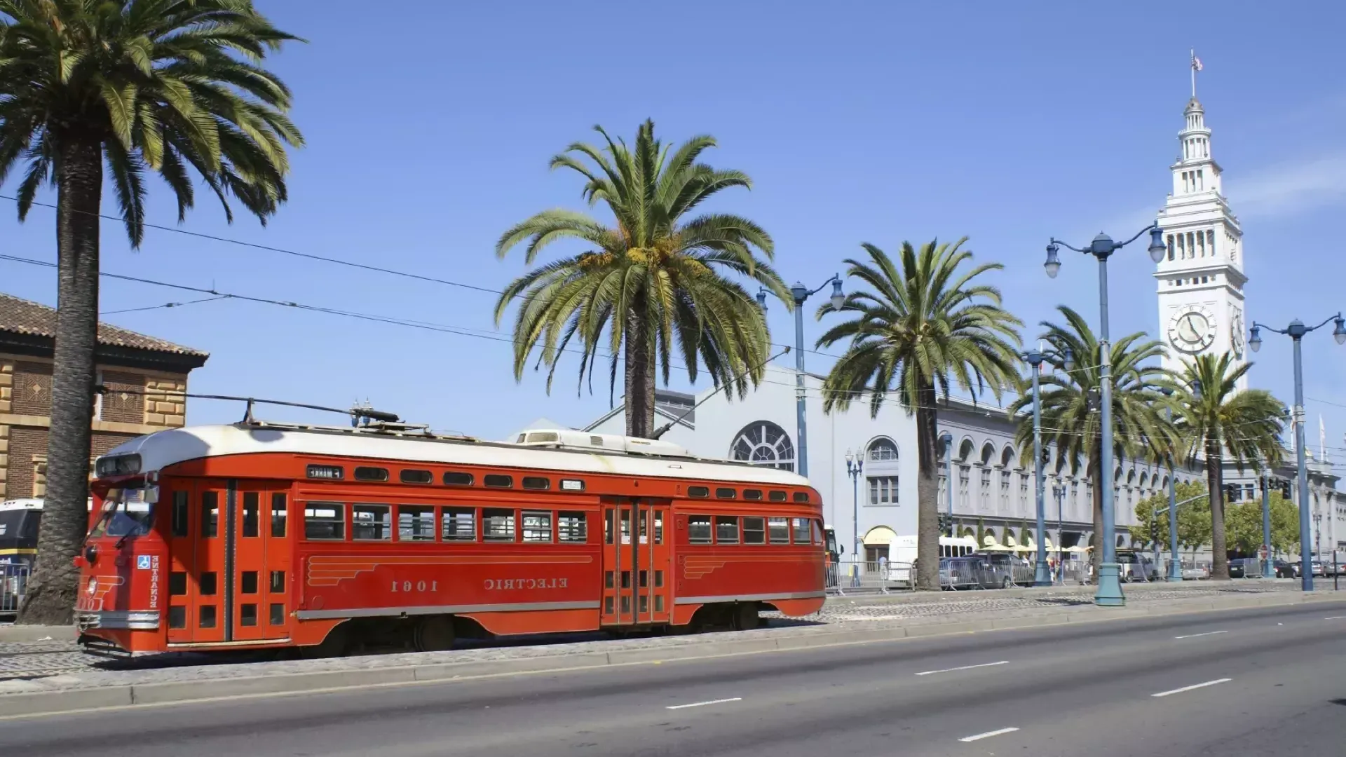 Tramway sur l'Embarcadero